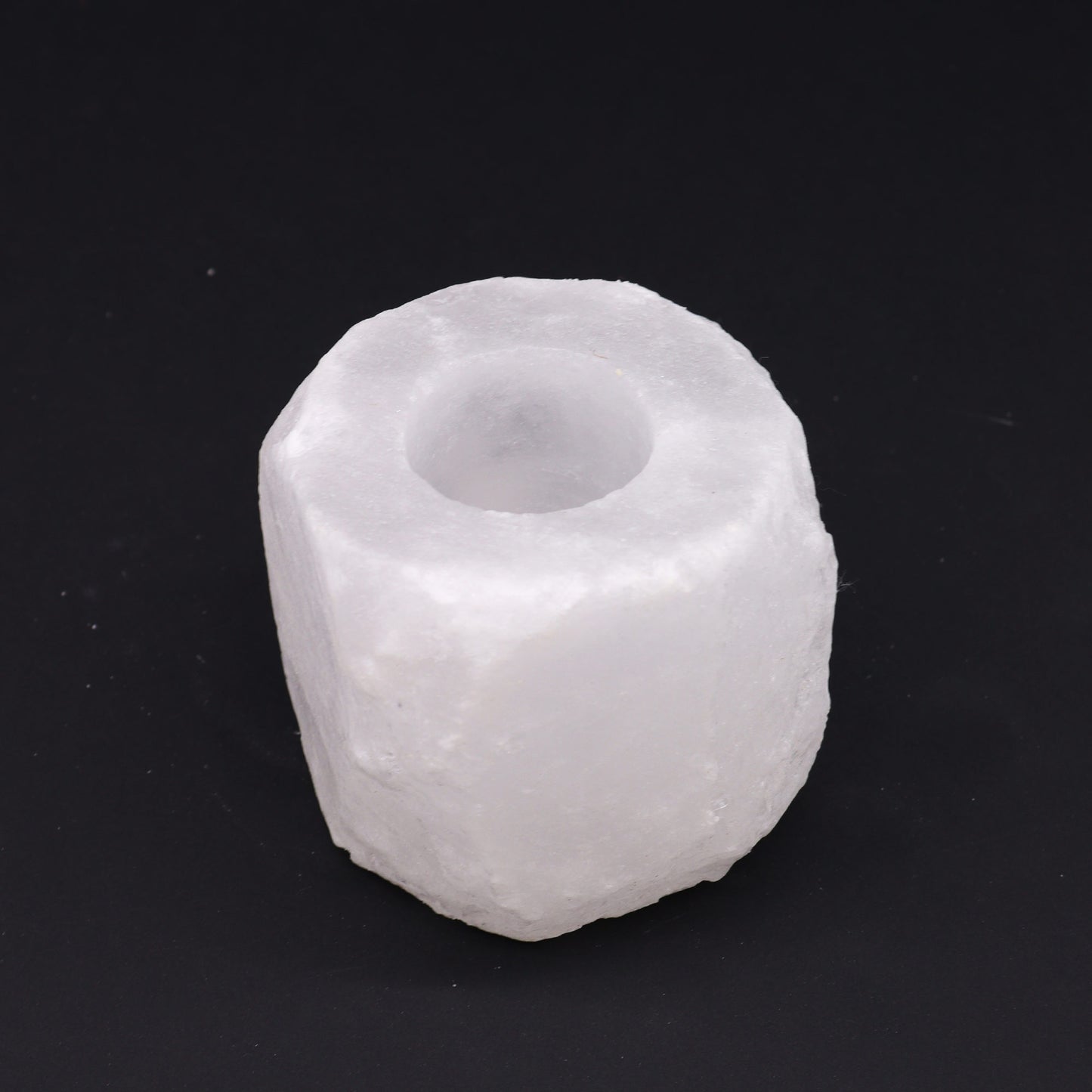 Crystal Rock Himalayan Salt Candle Holder - UK Free Delivery Nova Mart