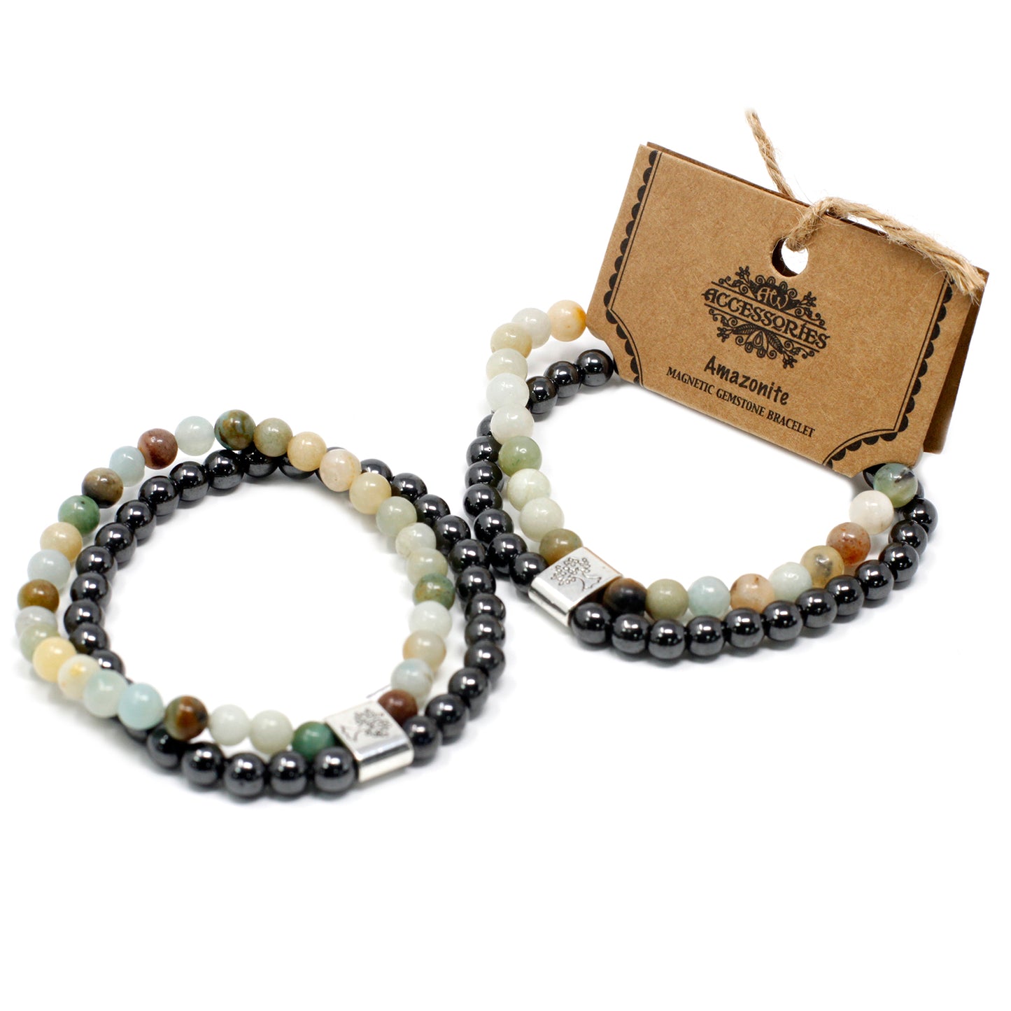 Amazonite Magnetic Gemstone Bracelet