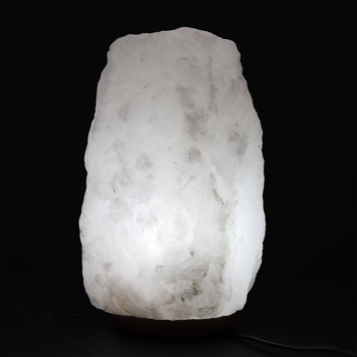 Crystal Rock White Himalayan Salt Lamp - UK Free Delivery Nova Mart