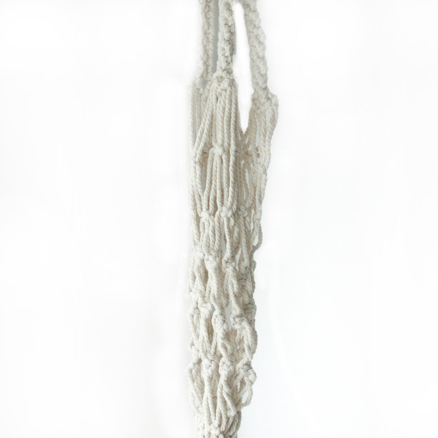Large Extra Long Macrame Pot Holder for Plants - Boho Home Decor