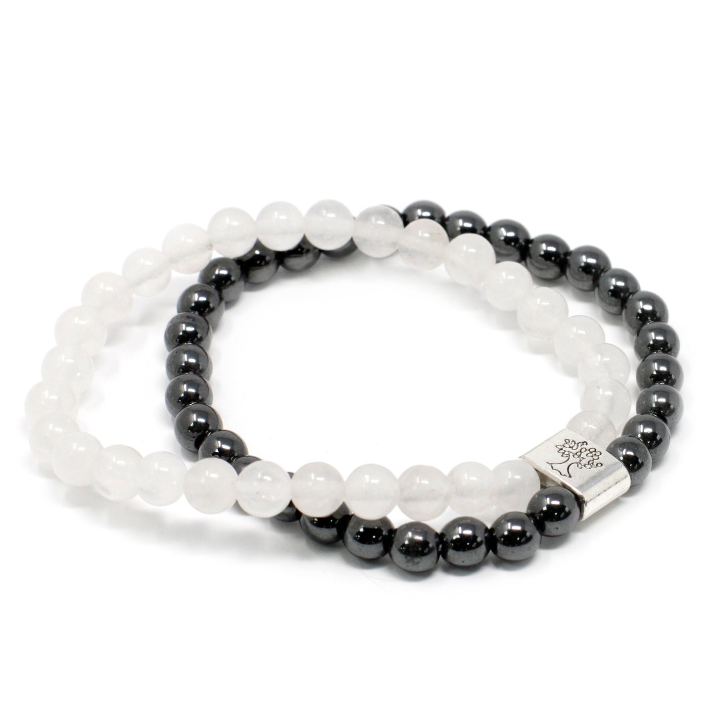 Rock Quartz Magnetic Gemstone Bracelet - UK Free Delivery By Nova Mart