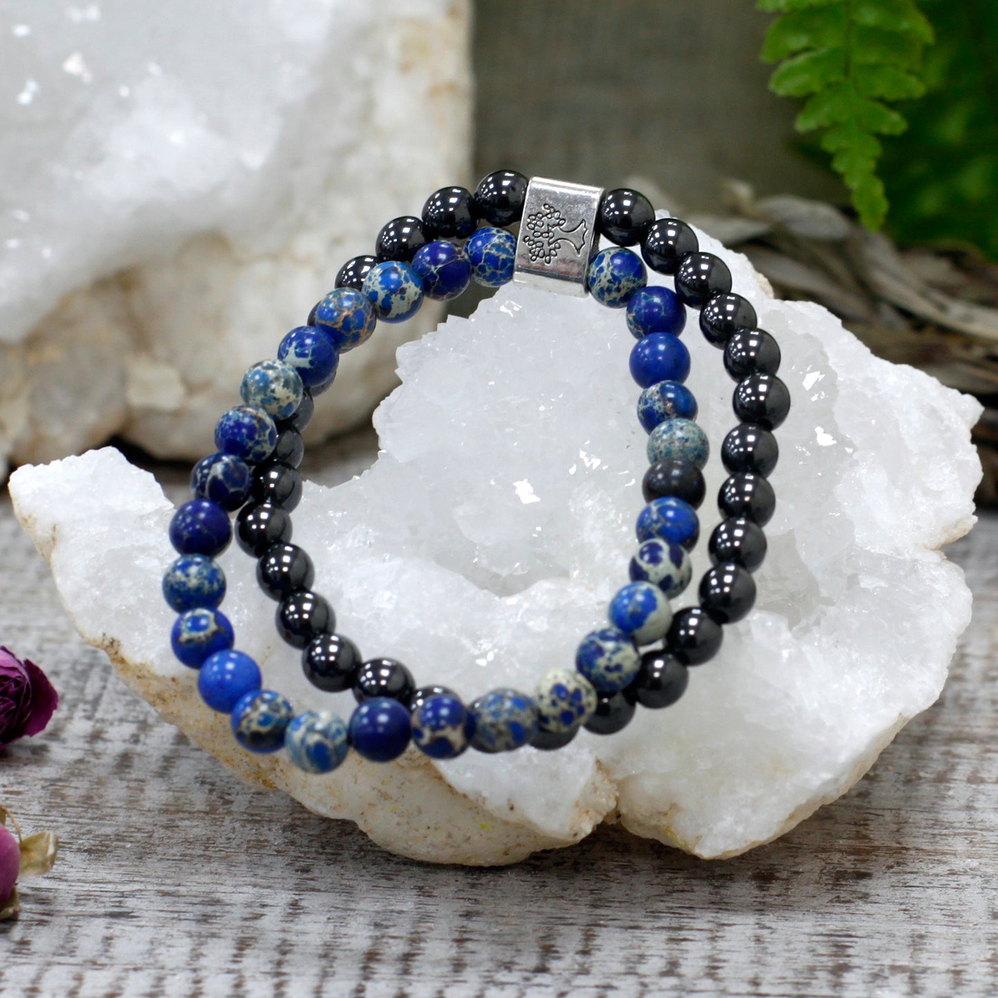 Sodalite Magnetic Gemstone Bracelet