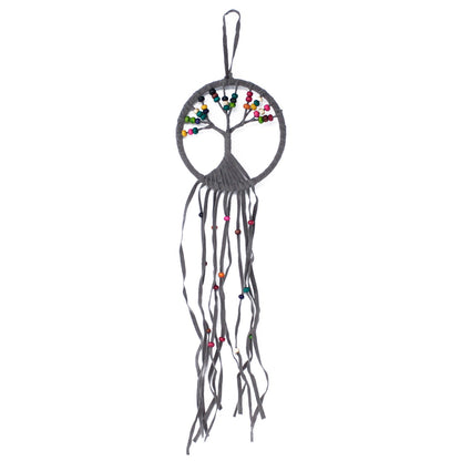 6x Tree of Life Dreamcatcher - 12cm Assorted, Handmade Home Decor