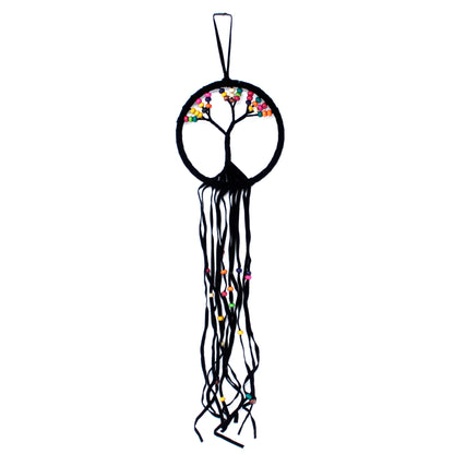 6x Tree of Life Dreamcatcher - 12cm Assorted, Handmade Home Decor