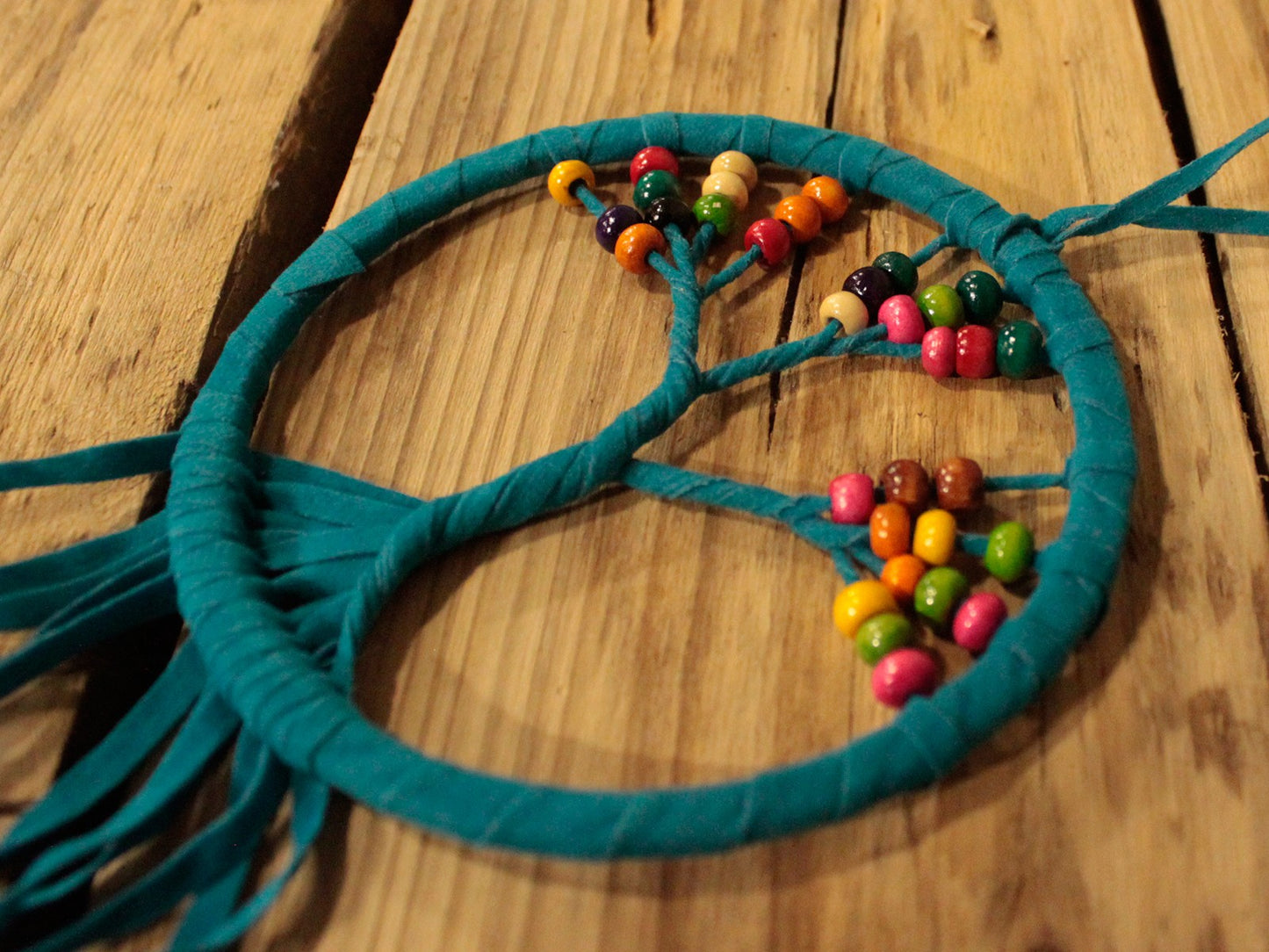 6x Tree of Life Dreamcatcher - 12cm Assorted, Handmade Home Decor