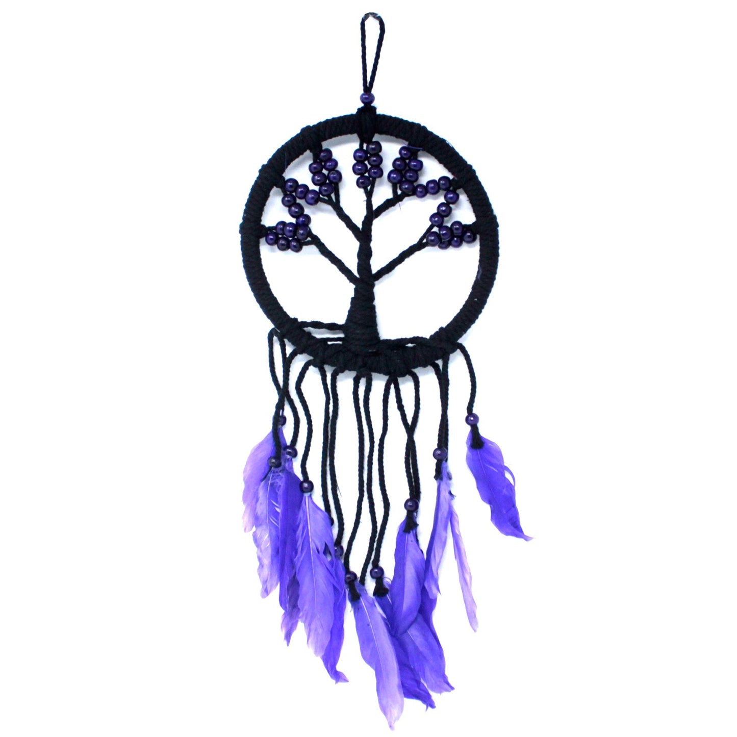 6x Tree of Life Dreamcatcher - 16cm Assorted, Handmade Home Decor
