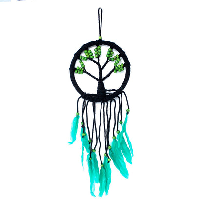 6x Tree of Life Dreamcatcher - 16cm Assorted, Handmade Home Decor