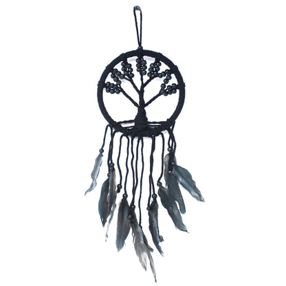 6x Tree of Life Dreamcatcher - 16cm Assorted, Handmade Home Decor