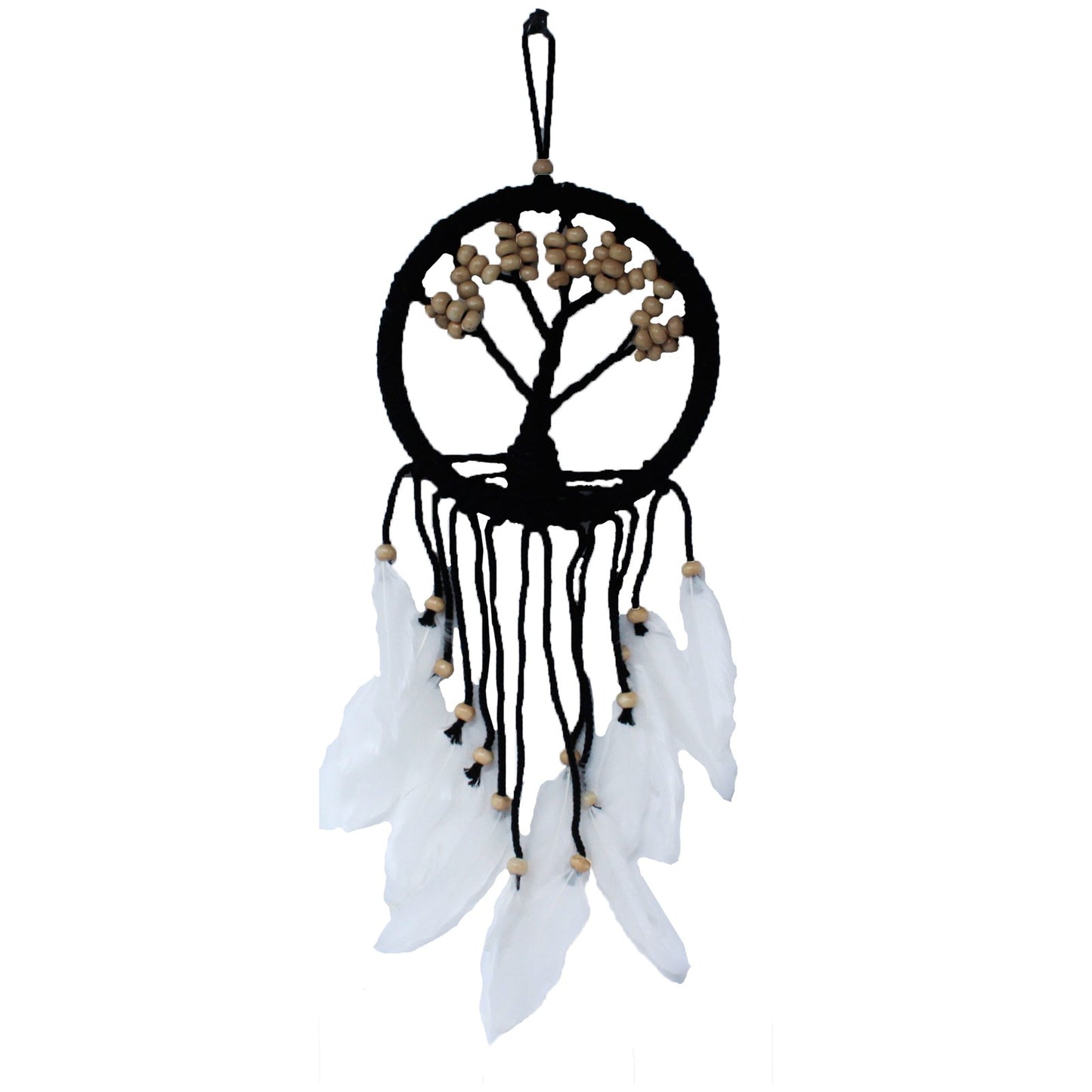 6x Tree of Life Dreamcatcher - 16cm Assorted, Handmade Home Decor
