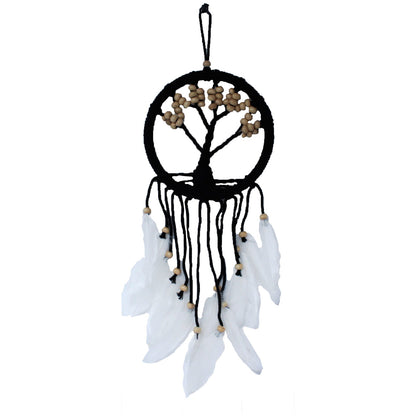 6x Tree of Life Dreamcatcher - 16cm Assorted, Handmade Home Decor