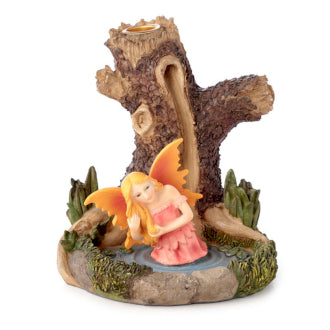 Ancient Tree Fairy Lake Backflow Incense Burner