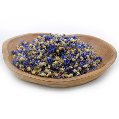 Blue Cornflowers Dried Petals - Perfect for Weddings & Decor Nova Mart