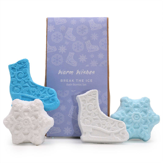 Break the Ice Christmas Festive Bath Bombs Gift Set - Nova Mart