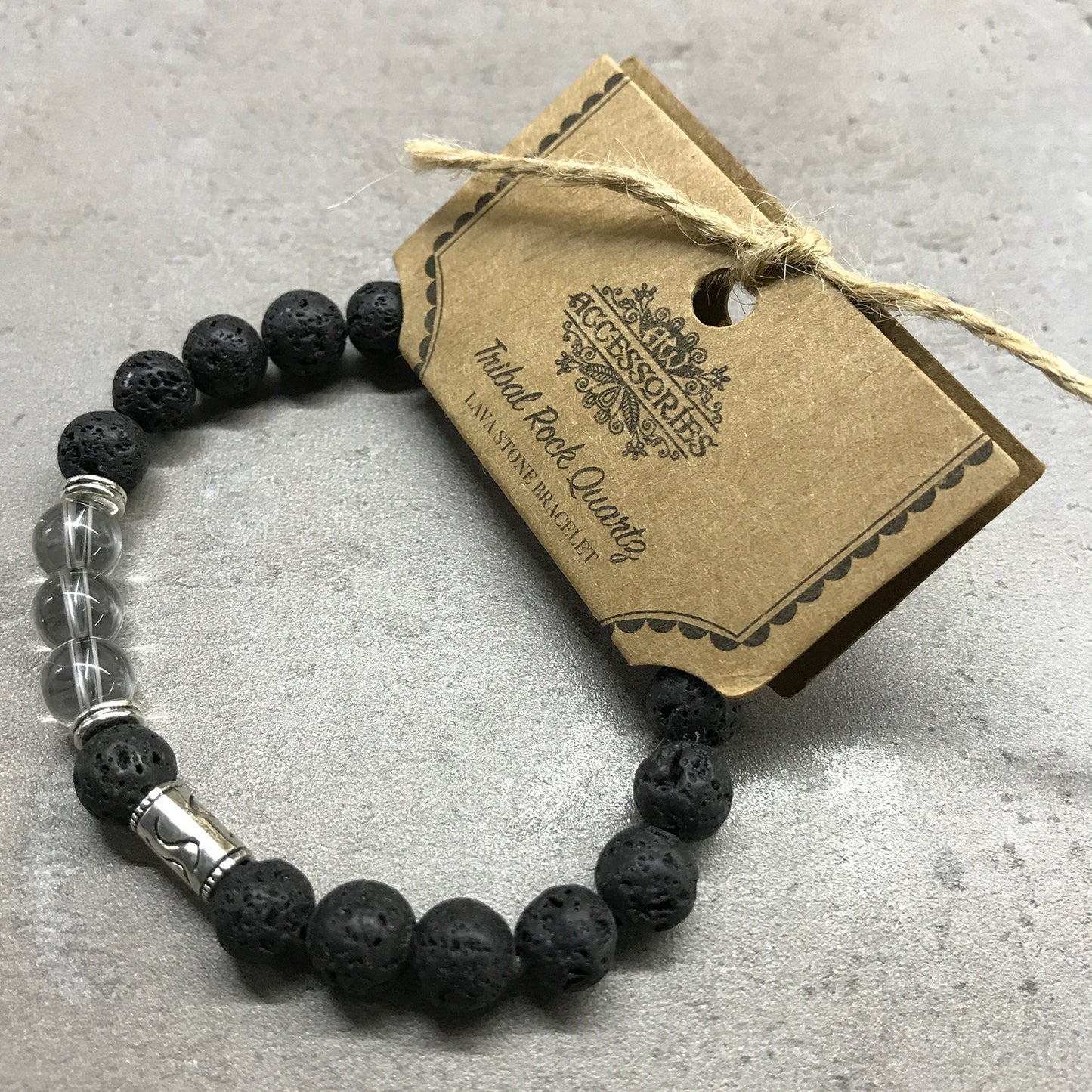 Buddha Chakra Lava Stone Bracelet