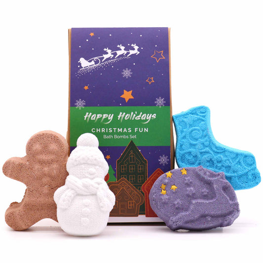 Christmas Fun Festive Bath Bombs Gift Sets - Nova Mart