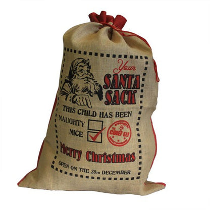 Christmas Santa Sacks - This Child Has Been Gift Sacks for Holiday