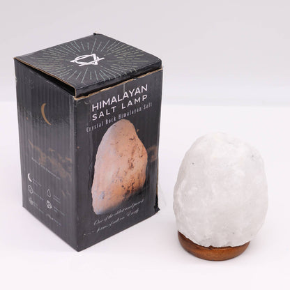 Natural Crystal Rock Himalayan Salt Lamp - UK Free Delivery