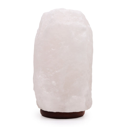 Crystal Rock White Himalayan Salt Lamp - UK Free Delivery Nova Mart