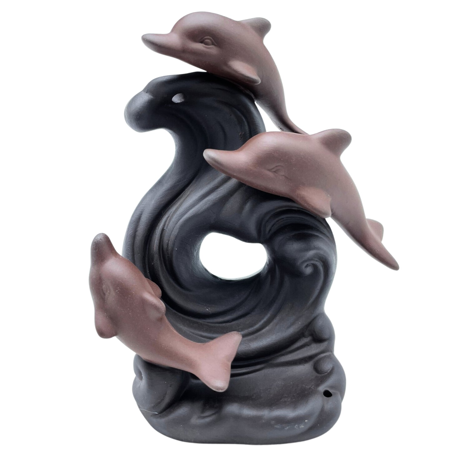 Dolphin Wave Incense Burner 