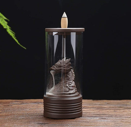 Dragon Waterfall Incense Burner