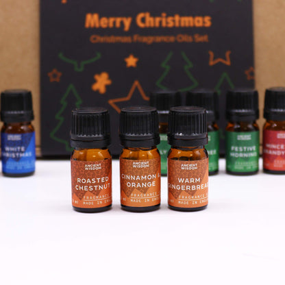 Festive Delights Christmas Fragrance Scented Oils Set - Nova Mart UK