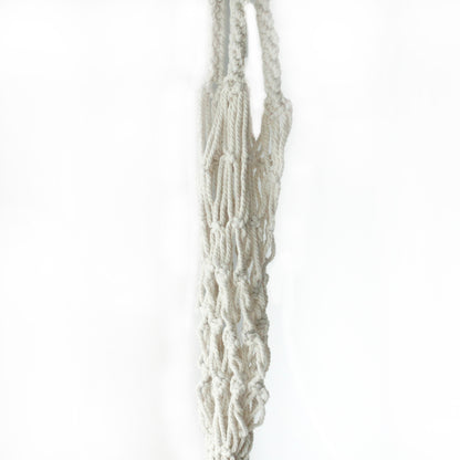 Large Extra Long Macrame Pot Holder for Plants - Boho Home Decor