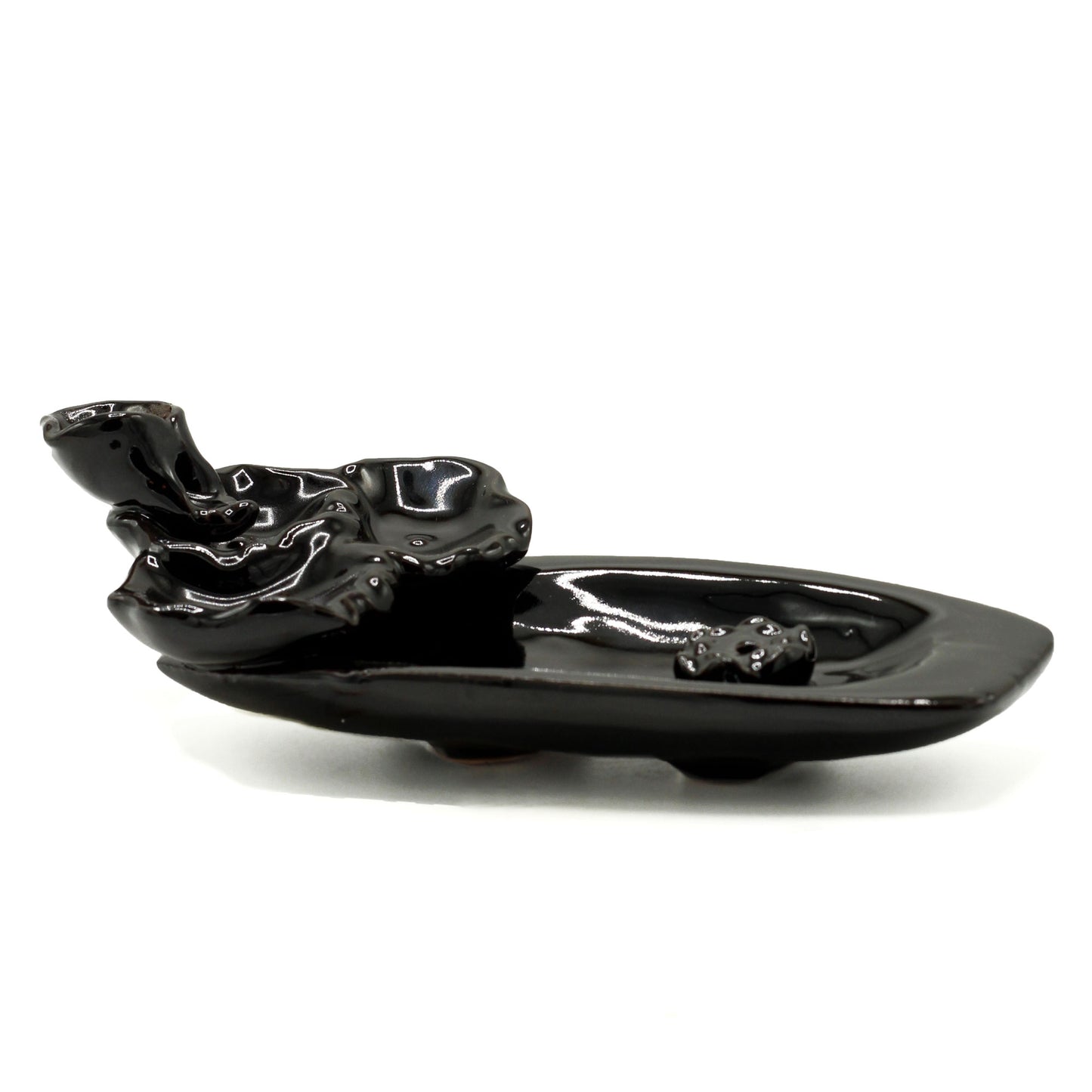 Lotus Pond Backflow Incense Burner with Incense Stick Holder in UK 