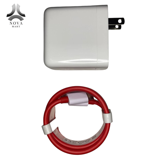 OnePlus Warp wall Charger and Cable, 65W Warp Charger with USB-C to USB-C Cable