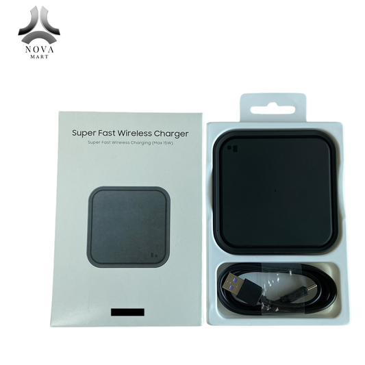 New Samsung Super Fast 15W Wireless Charger Pad EP-P2400 in Retail Pkg