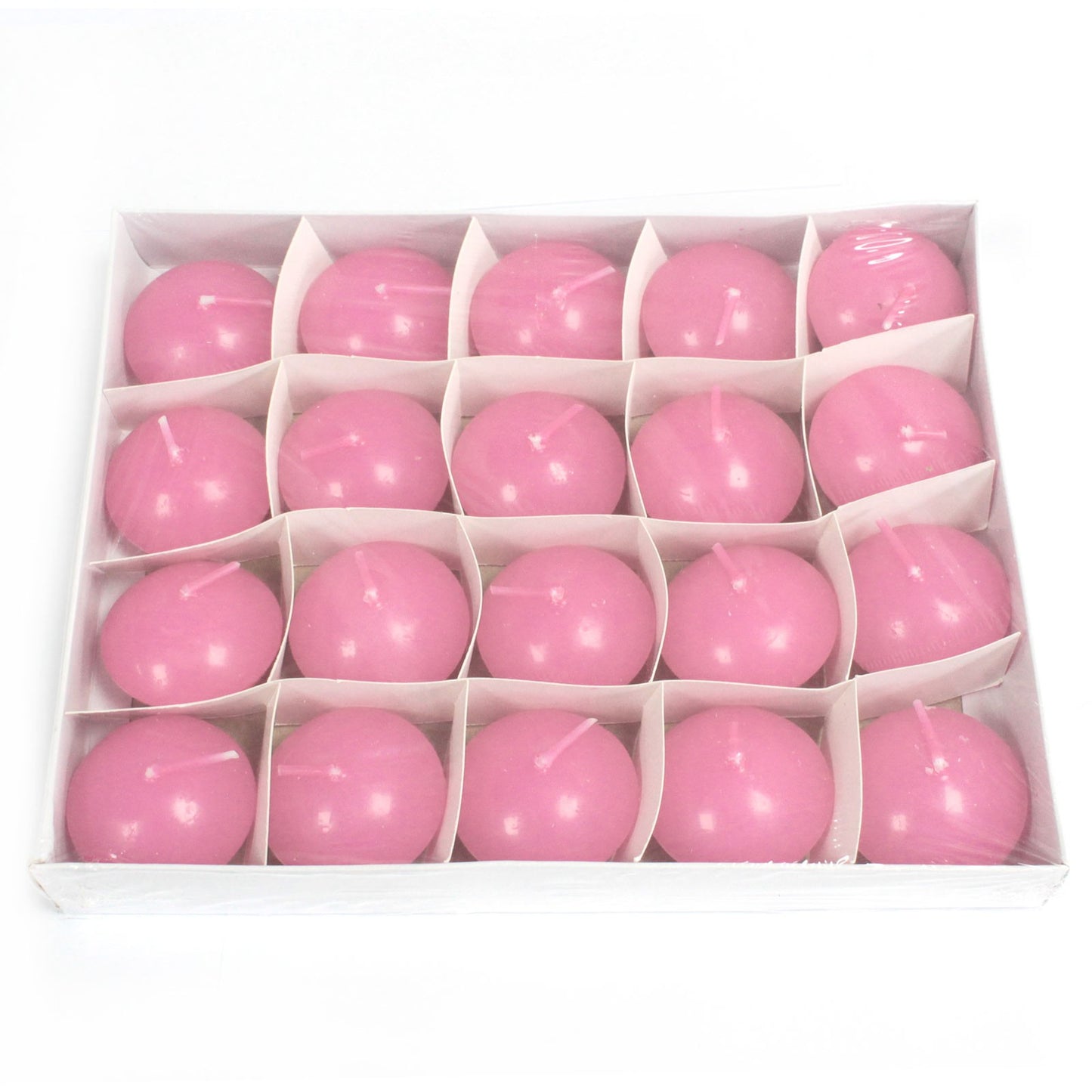 10x Small Pink Floating Candles On Water - Perfect for Relaxation