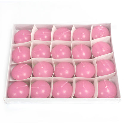 10x Small Pink Floating Candles On Water - Perfect for Relaxation