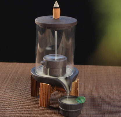 Teahouse Waterfall Incense Burner