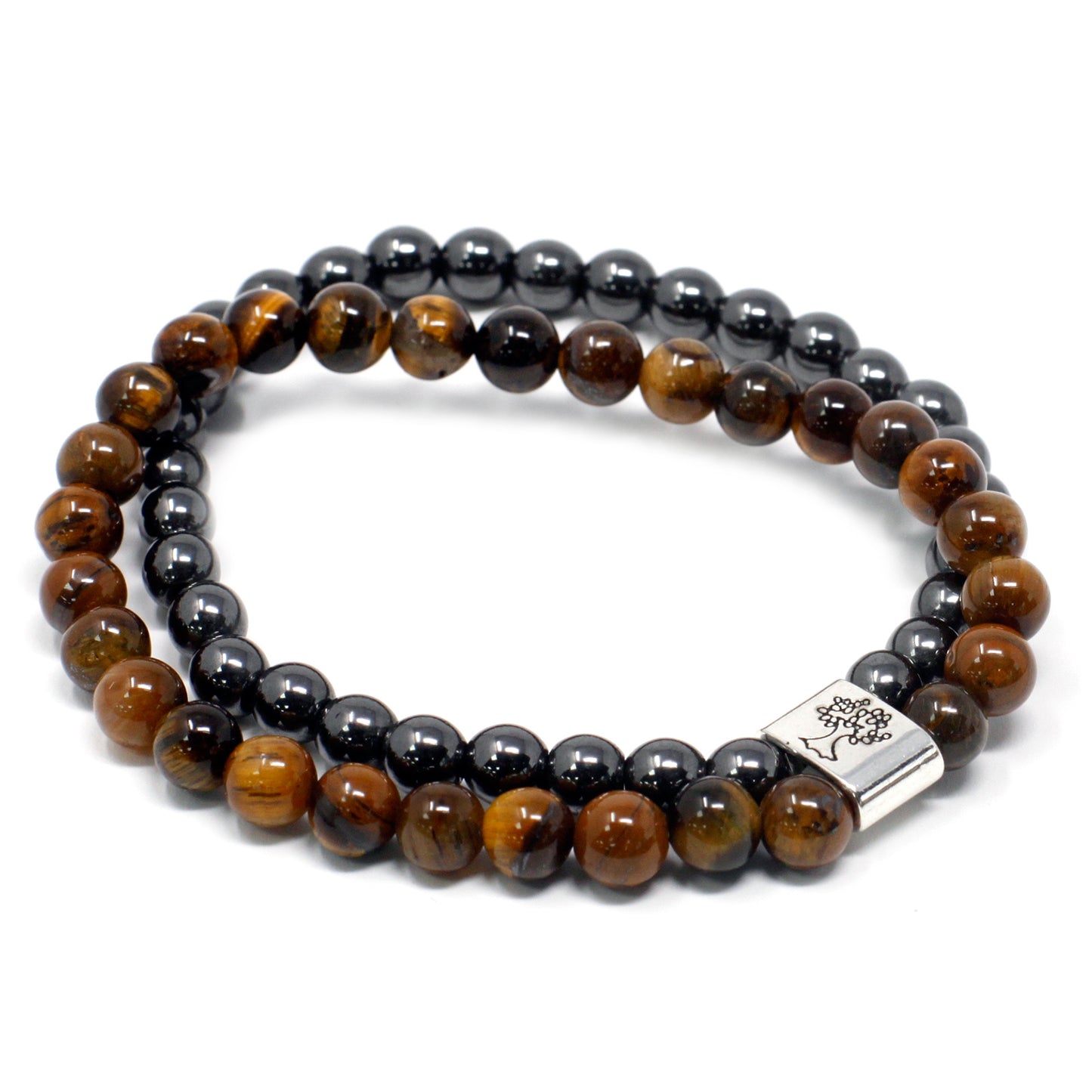 Tiger Eye Magnetic Gemstone Bracelet - UK Free Delivery By Nova Mart