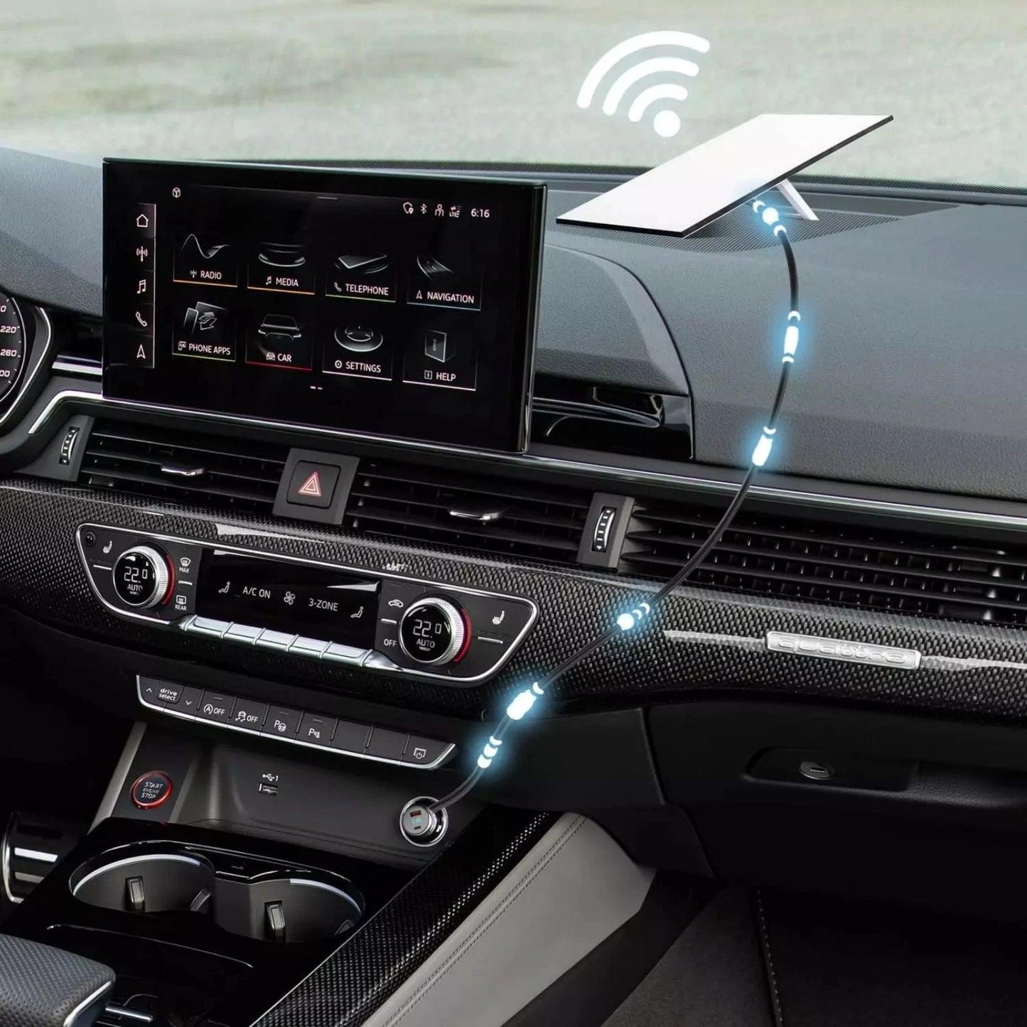 1* For Starlink Mini Power Cable Cigarette Lighter Adapter Vehicle Compatibility