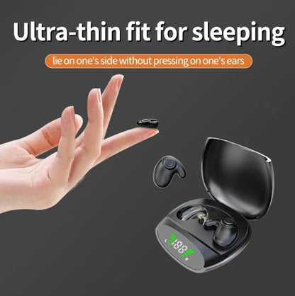 Wireless Bluetooth Earbuds Invisible Sleep Earphones Noise Canceling TWS