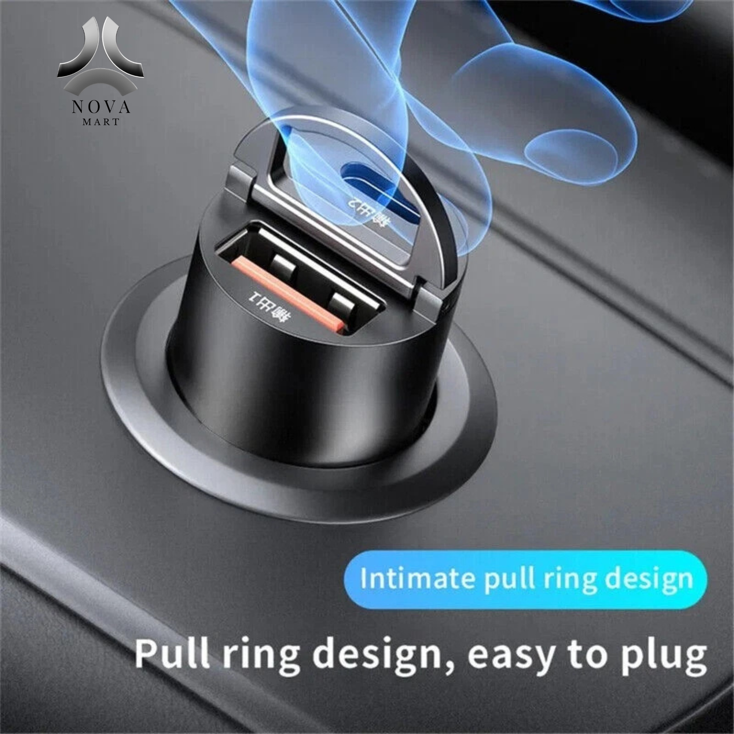 100W Super Fast Phone Car Charger Adapter USB Type C For iPhone Samsung Android