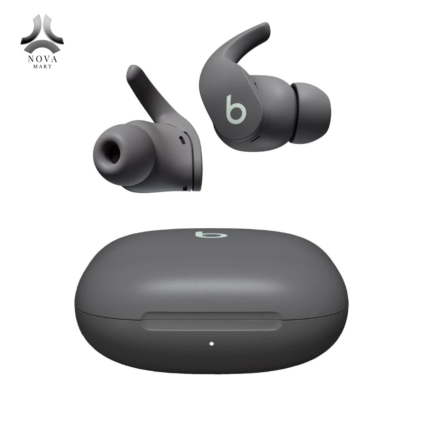 Beats Fit Pro True Wireless Noise Cancelling In-Ear Earbuds Sage Gray MK2J3LL/A