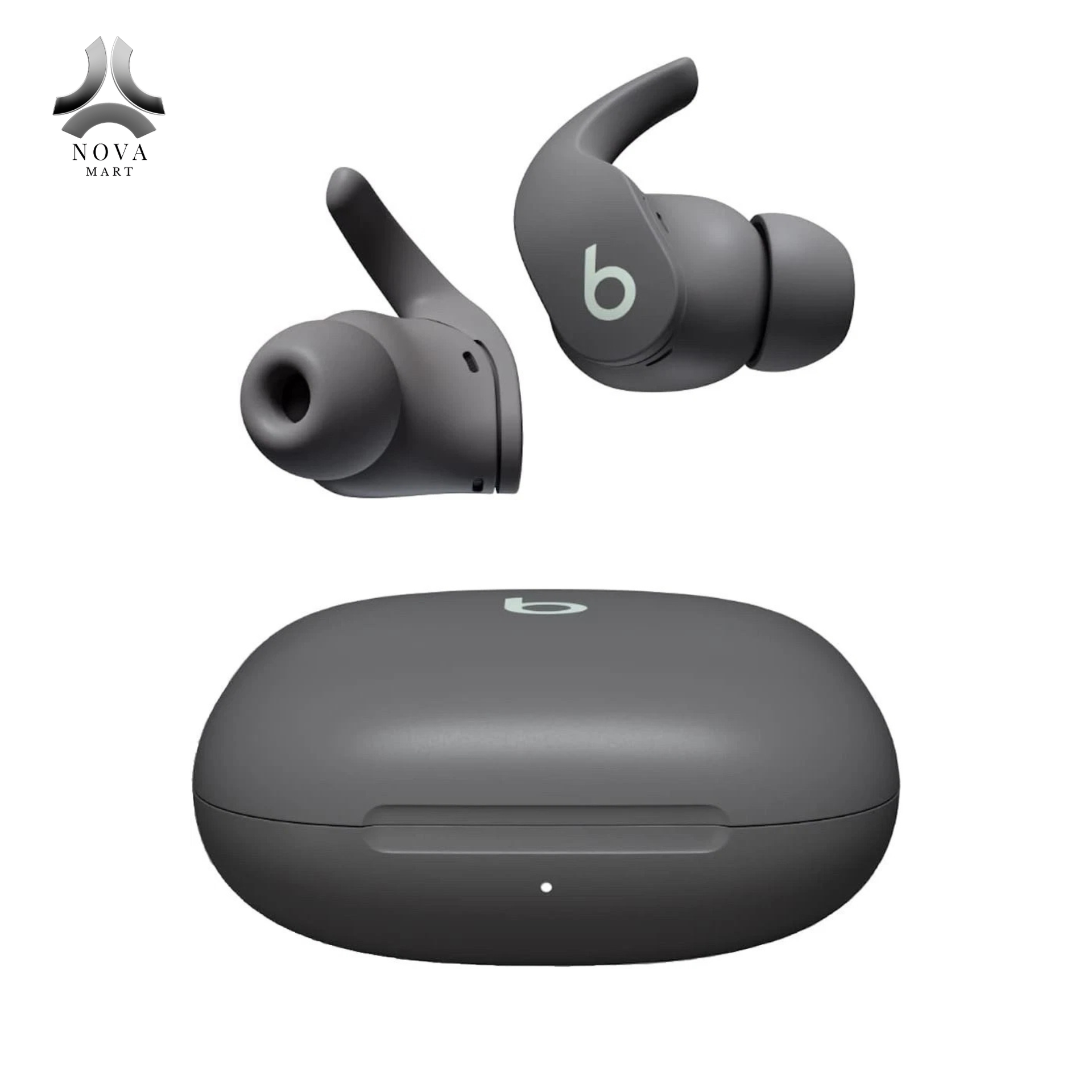 Beats Fit Pro True Wireless Noise Cancelling In-Ear Earbuds Sage Gray MK2J3LL/A